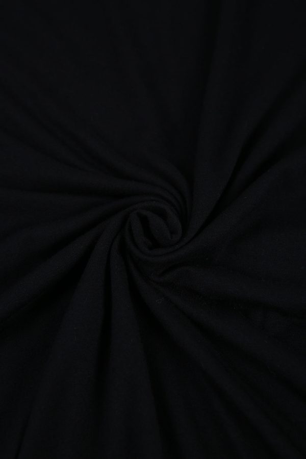 Groovy Sleeveless Plain Black Mini Dress