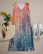 Glamorous Sleeveless Print Mini Dress